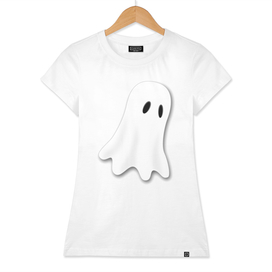 Ghost boo halloween spooky haunted