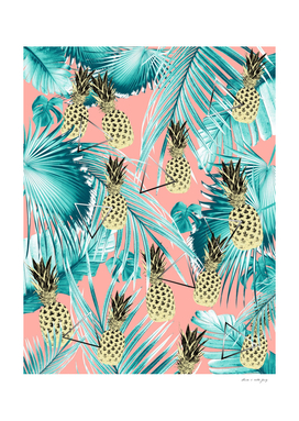 Tropical Pineapple Jungle Geo #6 #tropical #summer