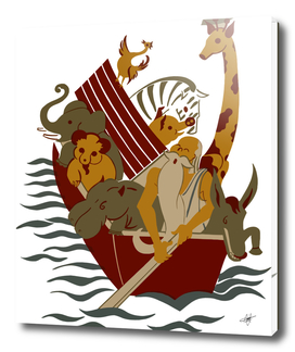 animals ark bible biblical boat
