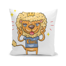 Animation lion animals king cool