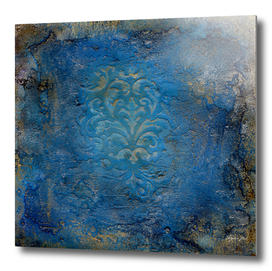 blue rustic wallpaper