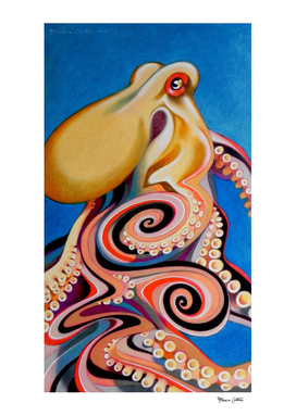 Psychedelic octopus
