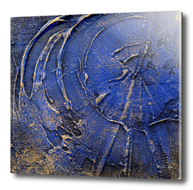 blue embossed plaster background