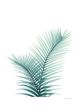 Intertwined - Palm Leaves in Love #3 #tropical #decor #art