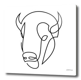 antiquity - one line bull art