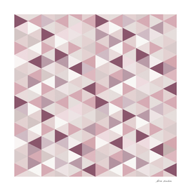 Rose, Purple, Neutral Small Triangles B
