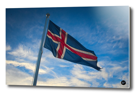 Iceland National Flag