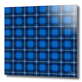 Scottish Tartan Blue