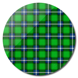 Scottish Tartan Blue and Green
