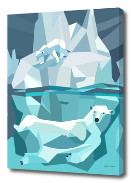 bear geometric ice