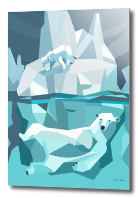 bear geometric ice