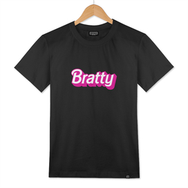 Bratty Barbie Style Logo