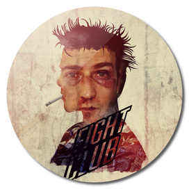 Poster design for Fight club