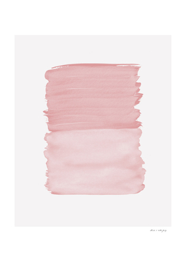 Blush Abstract Minimalism #1 #minimal #ink #decor #art