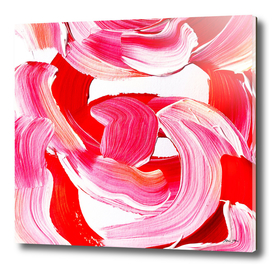 Vibrant and bold Pink Brush Stroke pattern