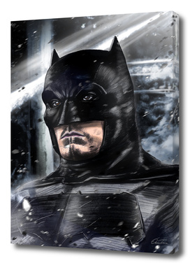 Batman - Ink & Digital Portrait
