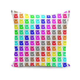 Rainbow Cats Pattern