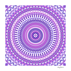 Purple Forever Mandala