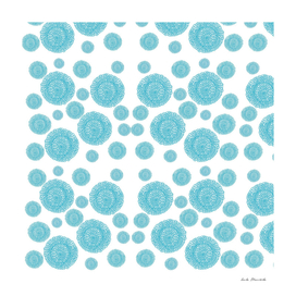Blue circles pattern
