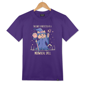 This Shirt is Protected by a Meowgical Spell