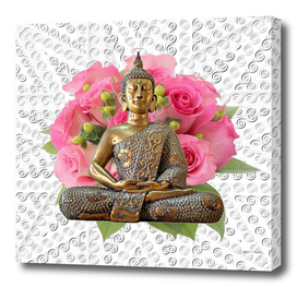 Buddha Rose Mandala