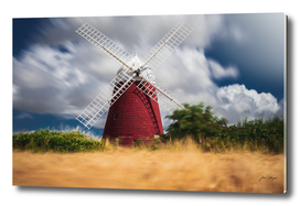 Halnaker windmill long exposure