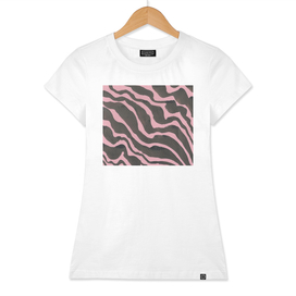 Waves on pink