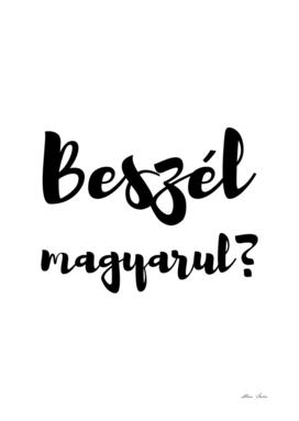 Beszel Magyarul ?, Do You Speak Hungarian ? white version