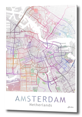 AMSTERDAM Map Color