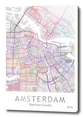 AMSTERDAM Map Color