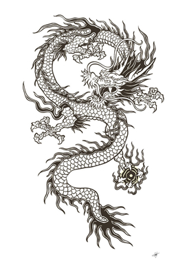 chinese dragon totem