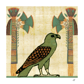 egyptian paper papyrus bird