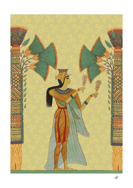 egyptian design man artifact royal