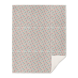 Retro pink green polka dots pattern by ARTbyJWP [ioan