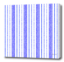 Thin Blue Speckled Vertical Line Pattern