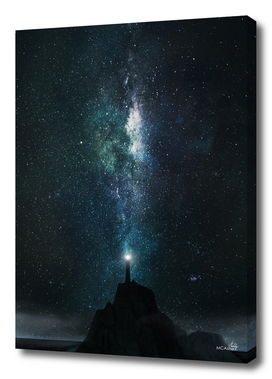 cosmic lighthouse
