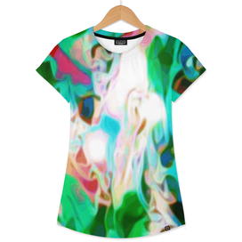 Waterfall - multicolor abstract swirls