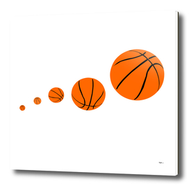 Motif Ballons de basket