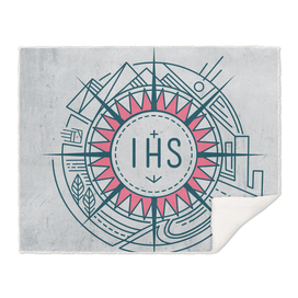 IHS Jesuit Christian symbbol