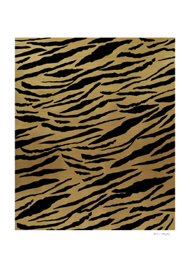 Tiger Animal Print Glam #1 #pattern #decor #art