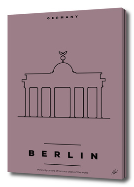 Minimal Berlin City Posters