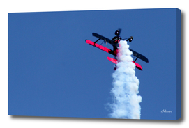 biplane airshow stunt aircraft