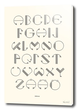 Hercule Typography - White