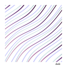 Abstract Blue and purple Wavy