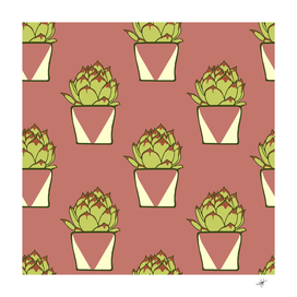 cactus pattern background texture