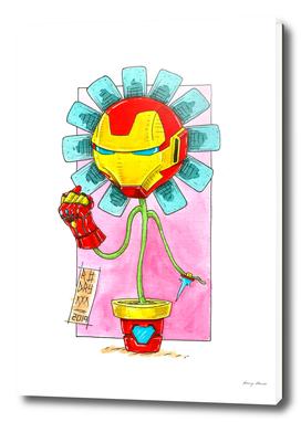 Iron Man Flower