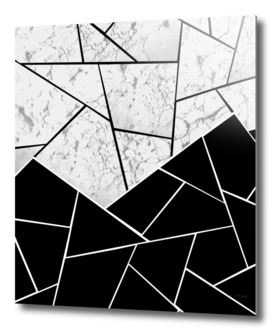 Yin Yang Marble Geometric Glam #1 #geo #decor #art