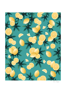 Lemon Twist Vibes #6 #tropical #fruit #decor #art