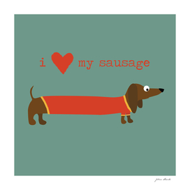 I love my sausage