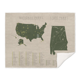 US National Parks - Alabama
